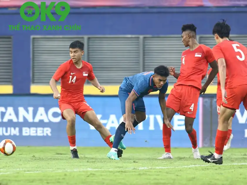 U22 Indonesia và U22 Myanmar đều phải nhận thất bại ở lượt trận đầu tiên